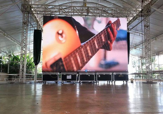 威特姆光电LED租赁显示屏成效