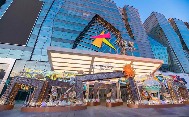 北京西单大悦城LED通明屏项目